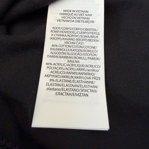 NWT Ralph Lauren RLX Women XS Performance Turtleneck sweatshirt  Top Black Wick - Picture 9 of 10